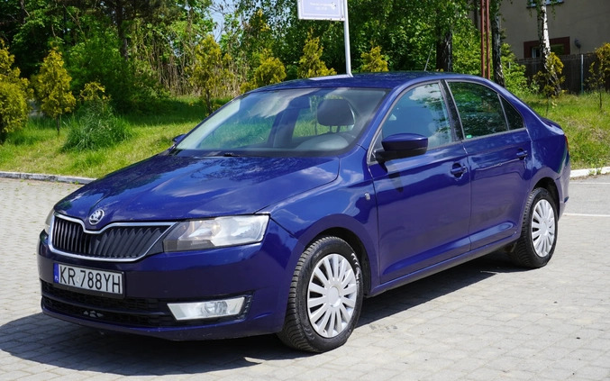 Skoda RAPID cena 12500 przebieg: 290000, rok produkcji 2014 z Katowice małe 277